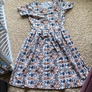 Lularoe Amelia Dress Size L